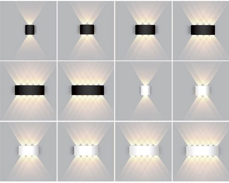 LED Buitenwandlamp Waterdicht Energiezuinig Aluminium