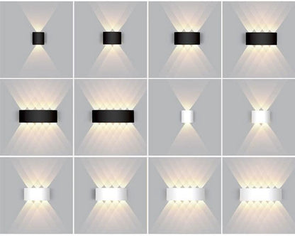 LED Buitenwandlamp Waterdicht Energiezuinig Aluminium