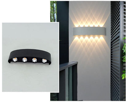 LED Buitenwandlamp Waterdicht Energiezuinig Aluminium