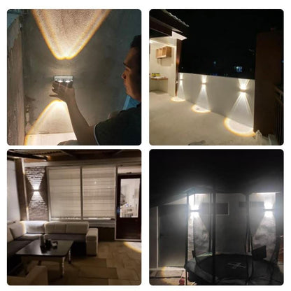 LED Buitenwandlamp Waterdicht Energiezuinig Aluminium
