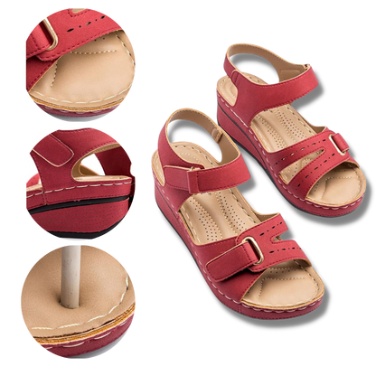 Dames Sandalen met Hielondersteuning Orthopedisch Comfortabel