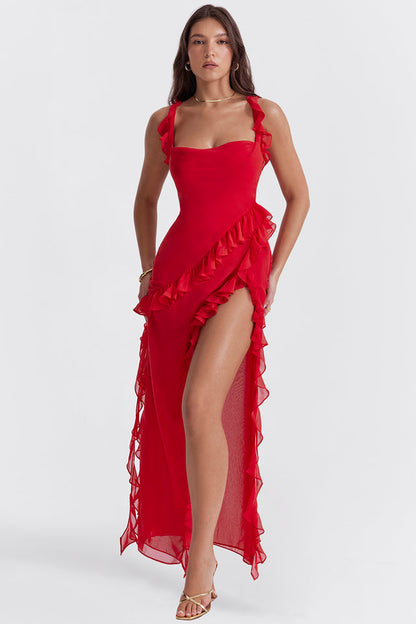 Flowessa™ – Dames Avondjurk Lang met Tijdloze Elegantie en Comfort-1