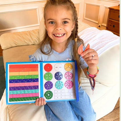 Magnetische Wiskunde Set voor Fractions Leerdoelen