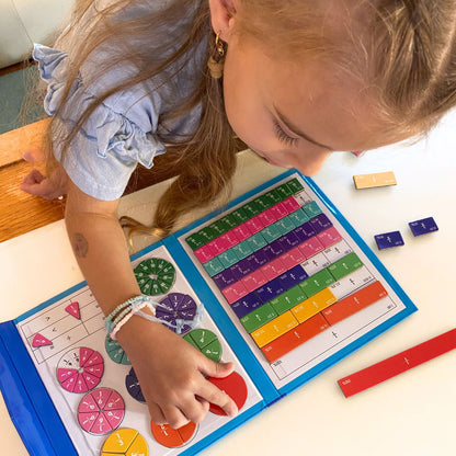 Magnetische Wiskunde Set voor Fractions Leerdoelen