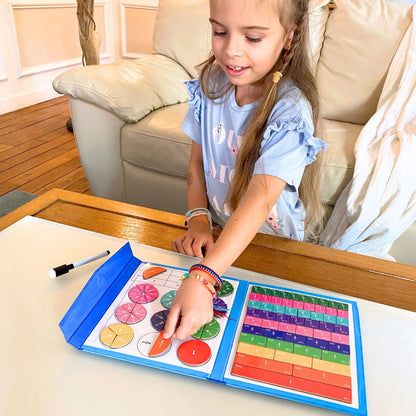 Magnetische Wiskunde Set voor Fractions Leerdoelen