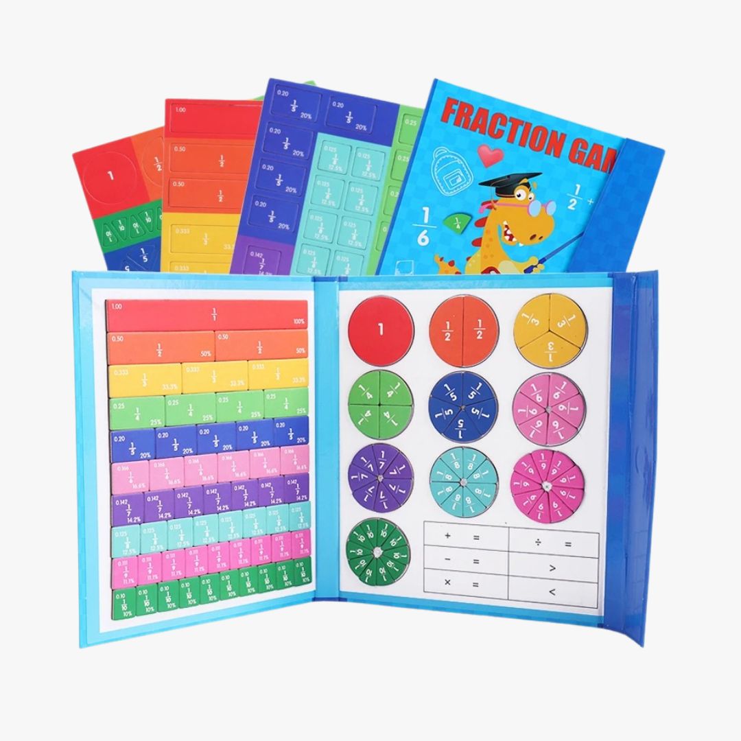 Magnetische Wiskunde Set voor Fractions Leerdoelen - Velinix