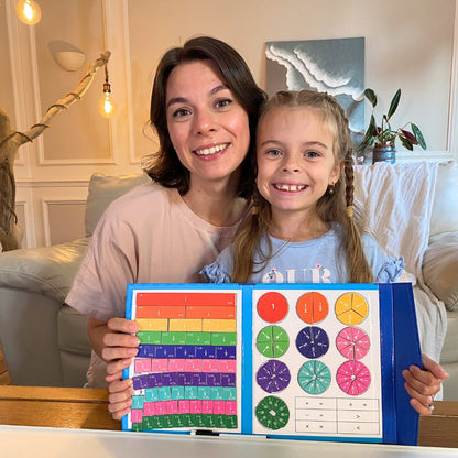 Magnetische Wiskunde Set voor Fractions Leerdoelen