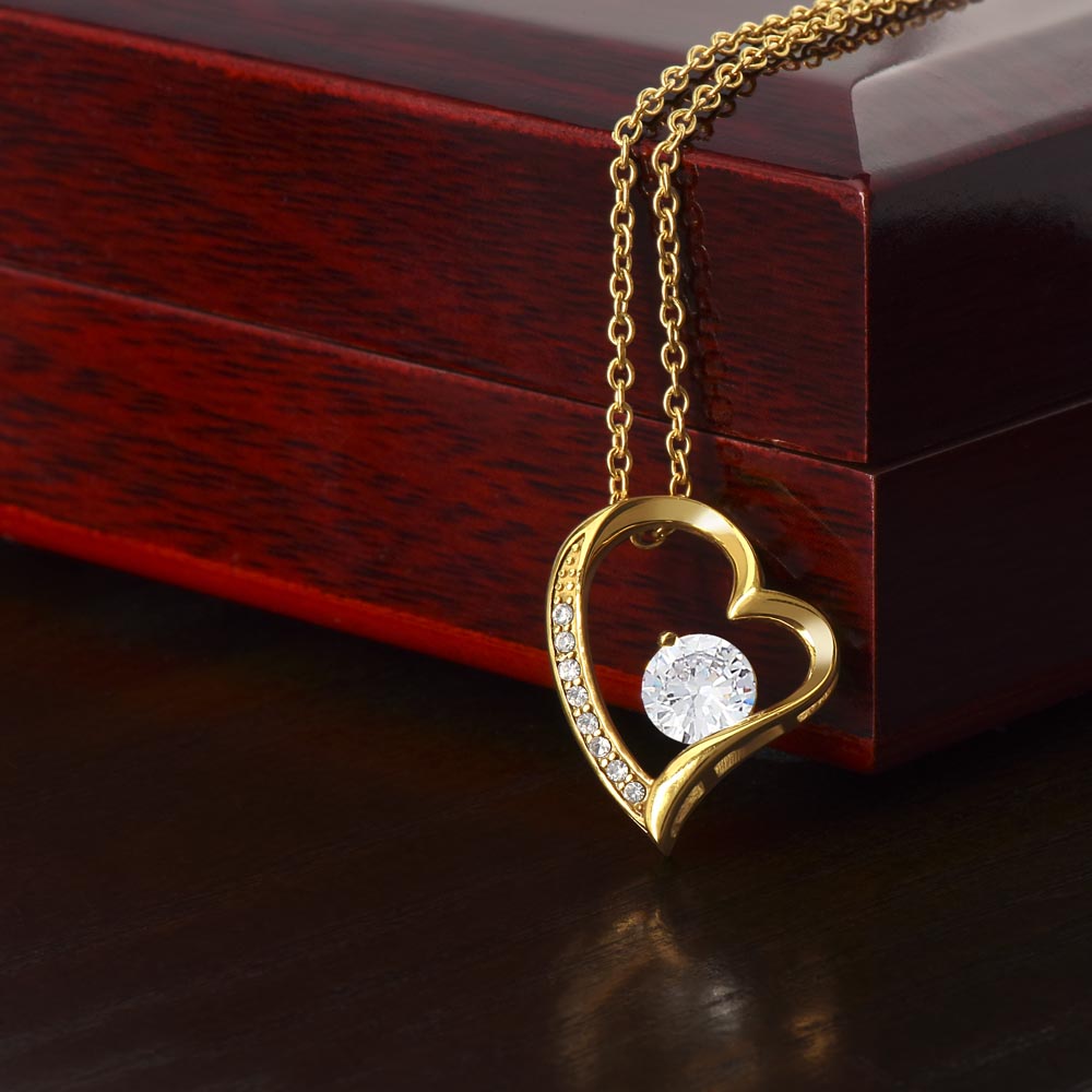 Verguld Zilveren Hartketting voor Dames