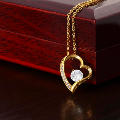 Verguld Zilveren Hartketting voor Dames