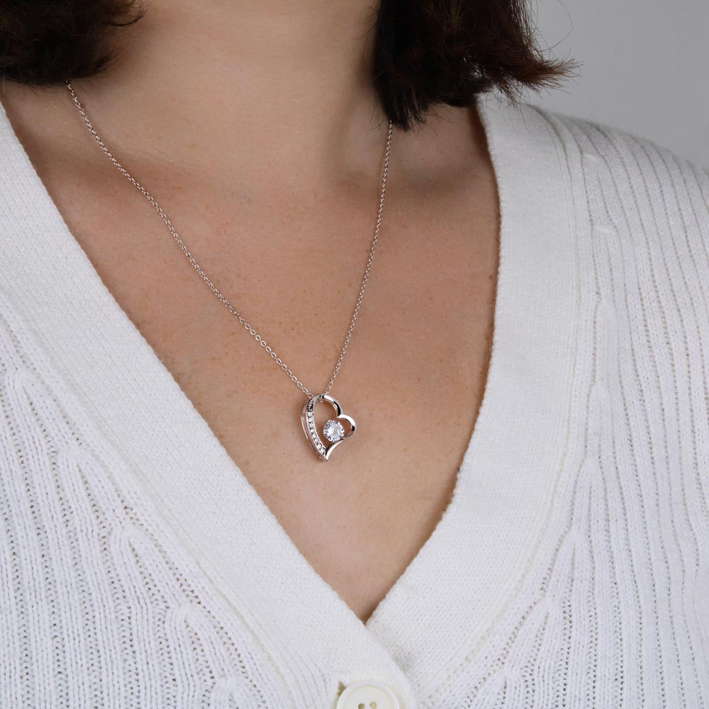 Verguld Zilveren Hartketting voor Dames