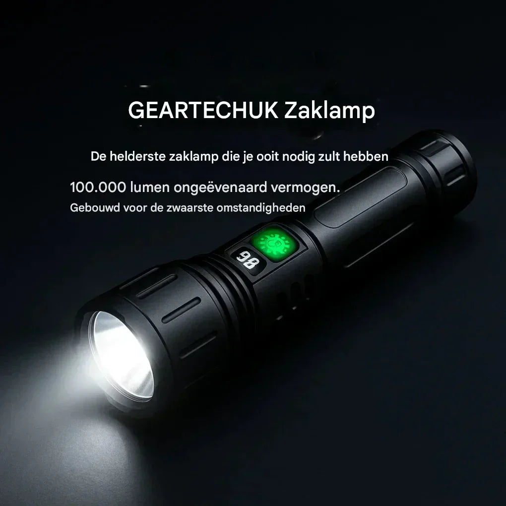 Zaklamp Nachtzicht Oplaadbaar met Sterke LED Licht