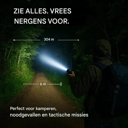 Zaklamp Nachtzicht Oplaadbaar met Sterke LED Licht