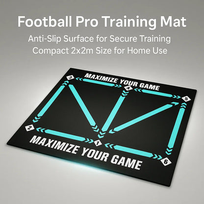 Voetbal Trainingsmat Antislip 2x2m voor Thuis Training