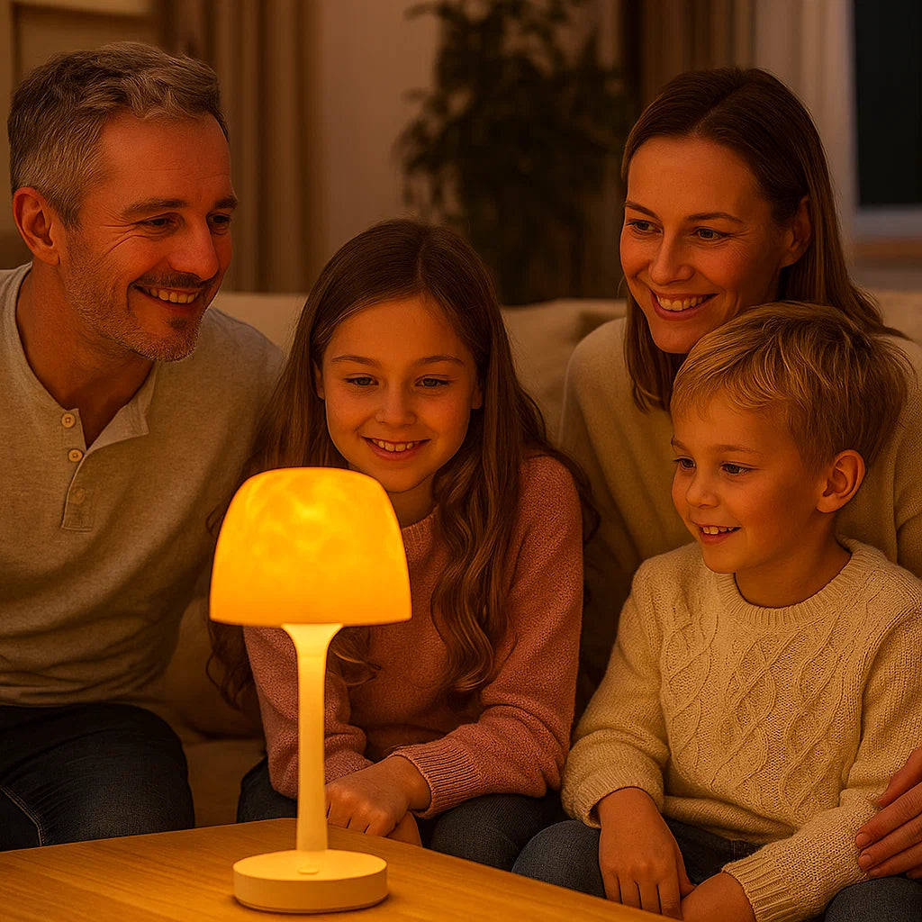 Magische Lamp LumiAura voor Rustgevende Sfeer - Velinix