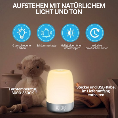Wake-up-Licht met Natuurgeluiden en Zonsopgang Simulatie