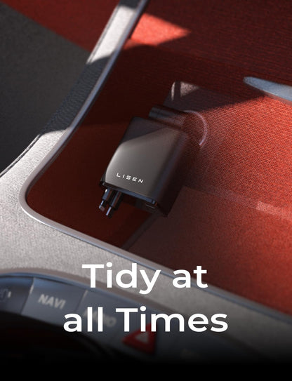 Uittrekbare Auto Lader 69W USB-C Snel Opladen