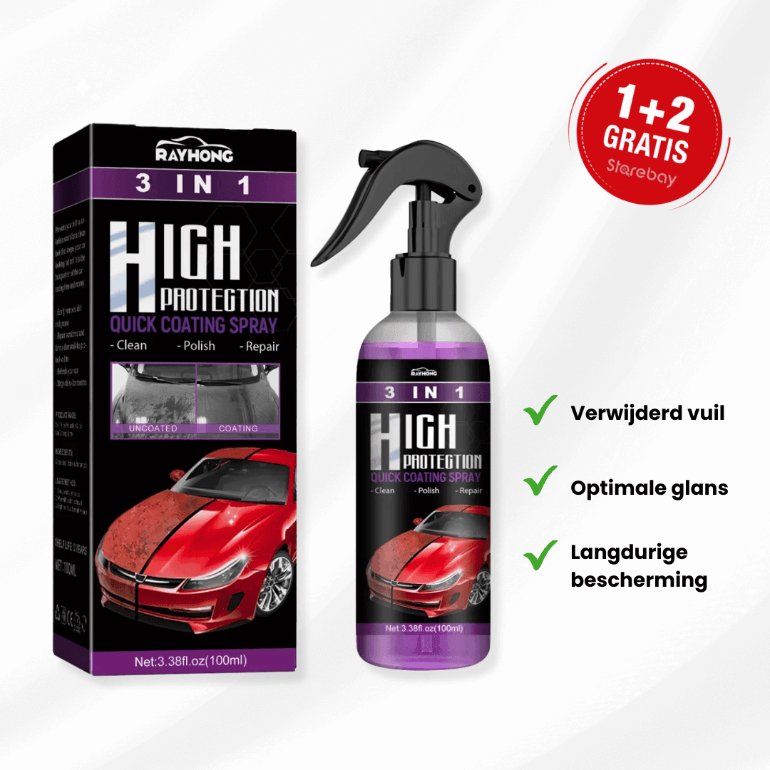 Keramische Coating Spray 3-in-1 Bescherming Auto Lak - Velinix