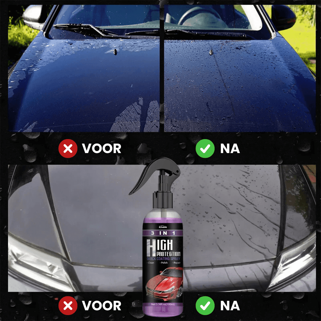 Keramische Coating Spray 3-in-1 Bescherming Auto Lak