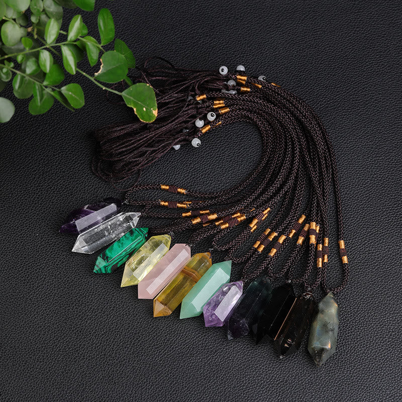 Amethist Hanger Natuurlijke Kristallen Ketting voor Innerlijke Rust