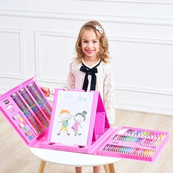 Kunstset 208 Delen Voor Kinderen Creatief Kleuren