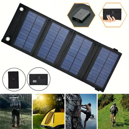 Zonne-Powerbank Vouwbaar Solar Opladen