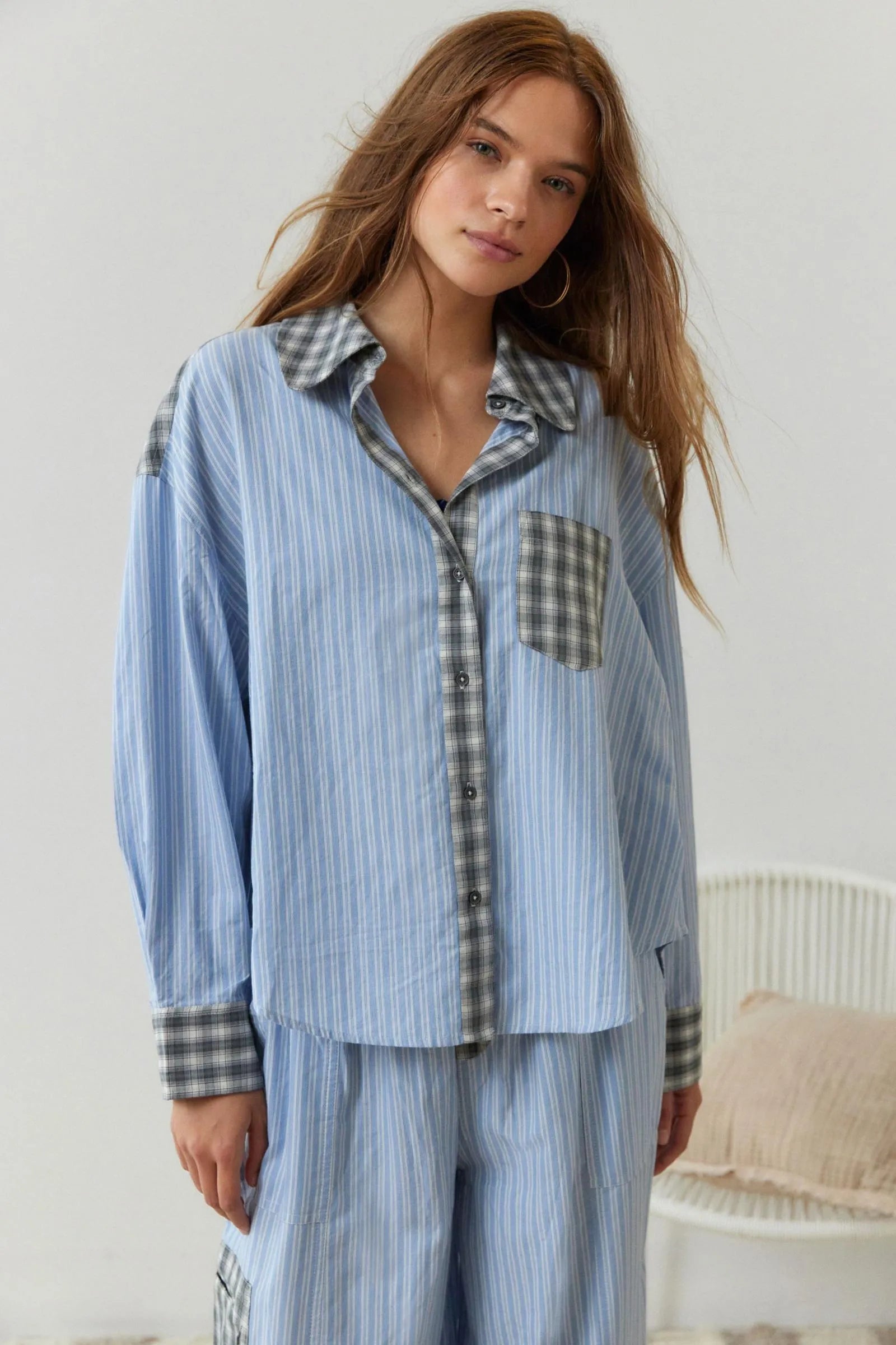 Zachte Katoenen Pyjama Set voor Vrouw Tweedelig Comfortabel - Velinix