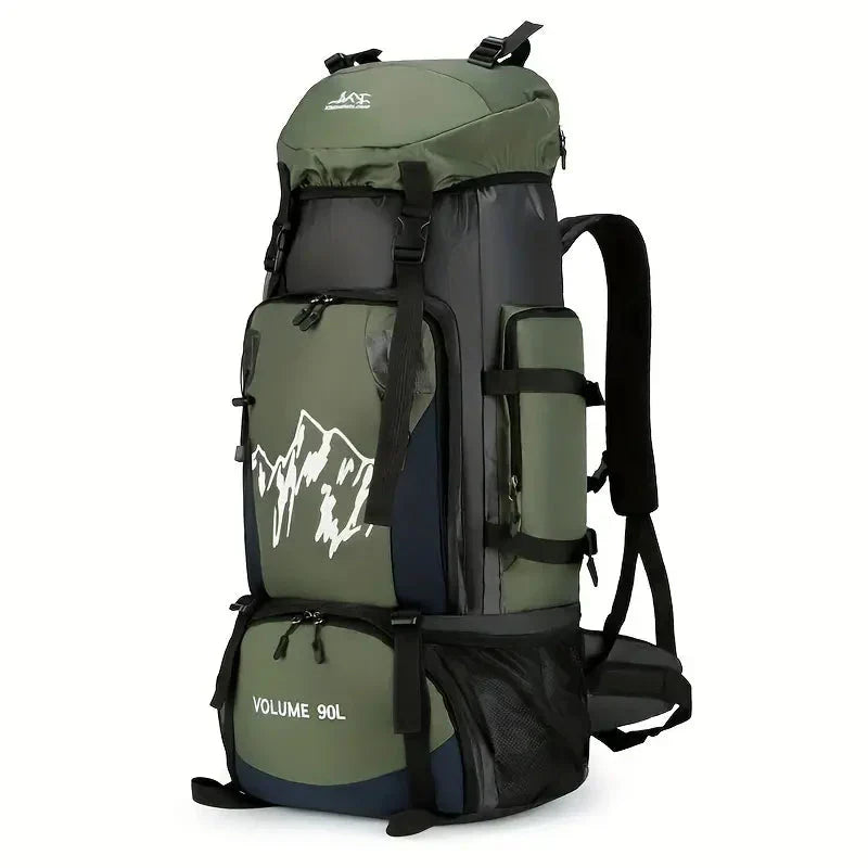 Waterdichte Rugzak 90L - Grote Backpack voor Wandelen en Kamperen