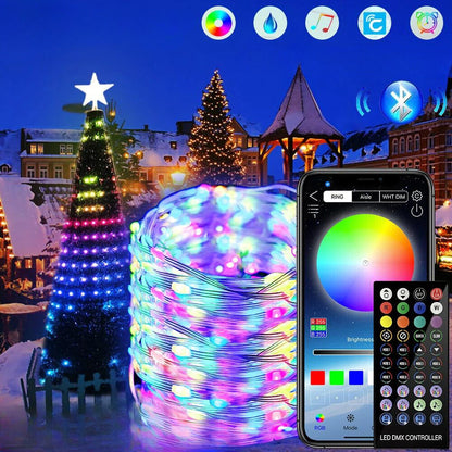 Kerstverlichting LED Uniek met Afstandsbediening en App