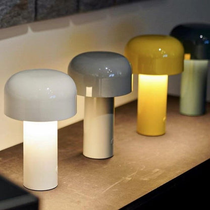 Oplaadbare Tafellamp Paddestoelvorm Modern Design