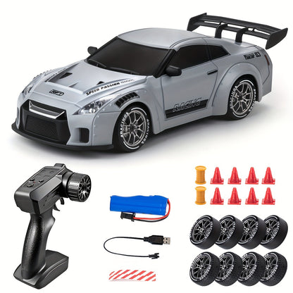 RC Drift Auto 1:24 met LED Wielen – 4WD Oplaadbaar Race Speelgoed - Velinix