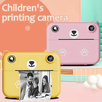 Kinder Camera Instant Fotocamera 1080P HD met Afdrukmogelijkheid