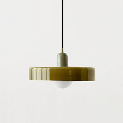 Kleurrijke Hanglamp Modern Glazen Design voor Woonkamer