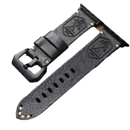 Leren Apple Watch Band Handgemaakt Vintage Stijl