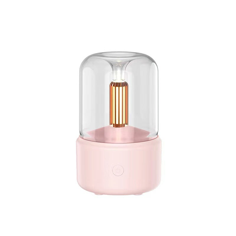 Aroma Diffuser Kaarslicht met Zachte Gloed en Rustgevende Geuren