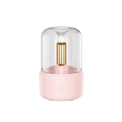 Aroma Diffuser Kaarslicht met Zachte Gloed en Rustgevende Geuren