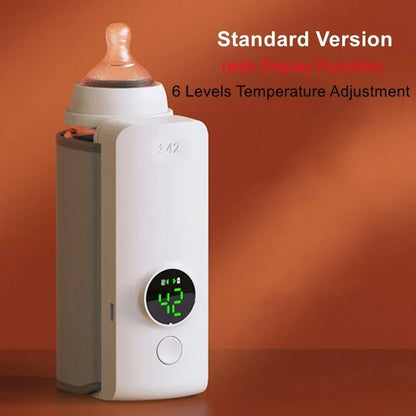 Babyflessenwarmer Draagbaar met Temperatuurregeling