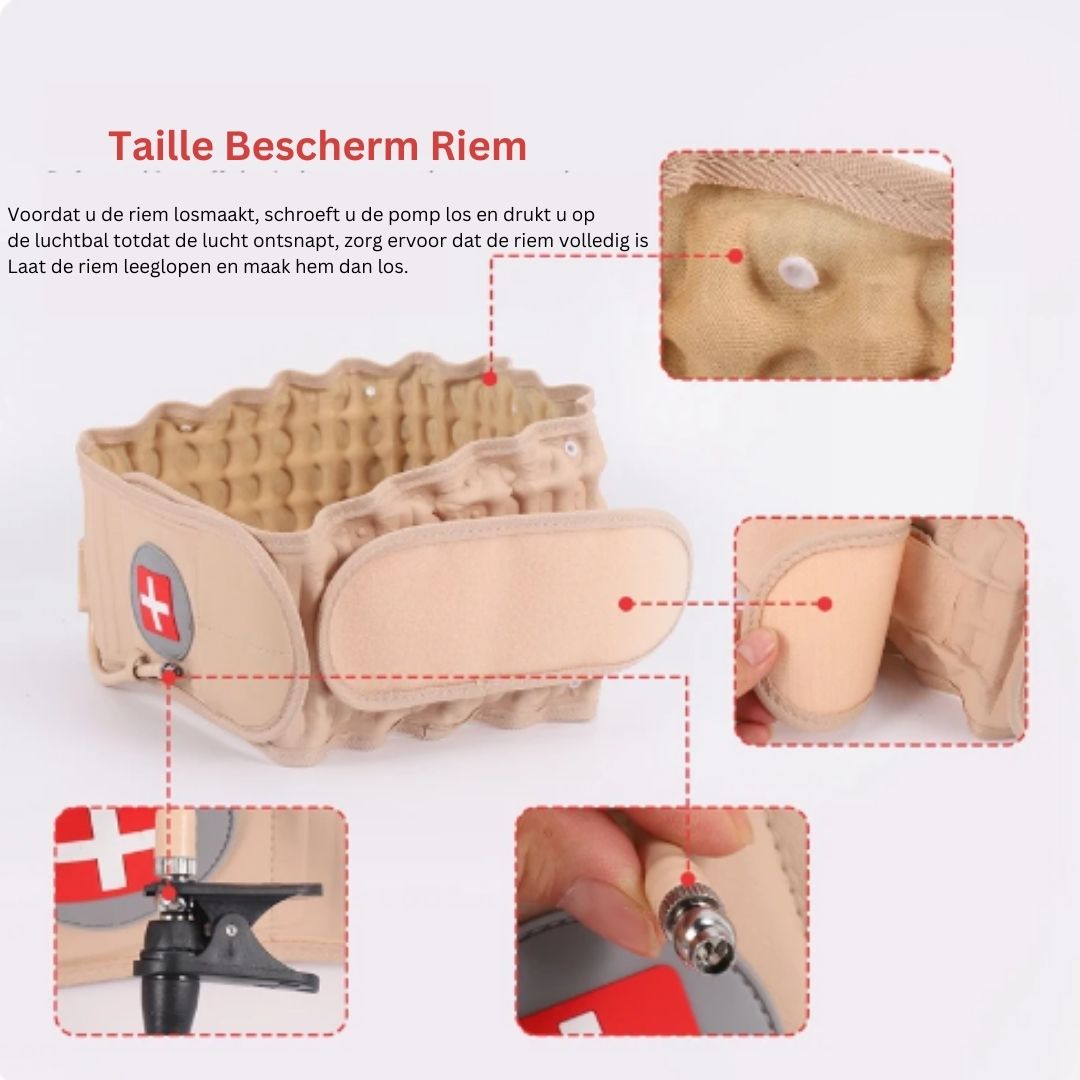 Rugondersteuningsgordel voor BackRelief