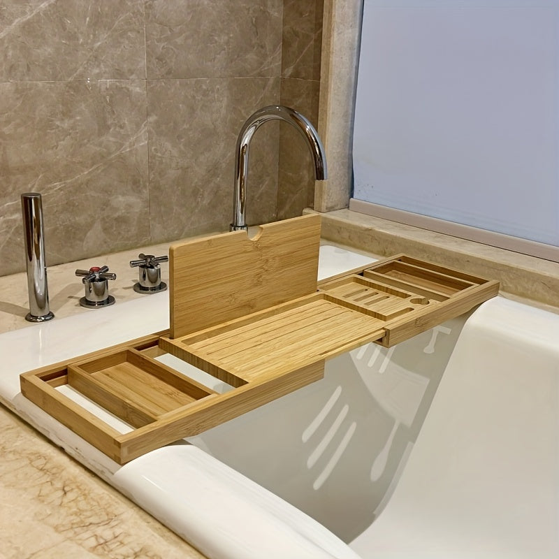 Bamboe Badkuipplank Luxe Duurzaam Zen Ontwerp - Velinix