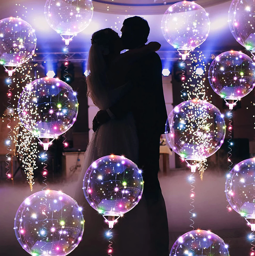 LED Feestballonnen Glow in het Donker - Velinix