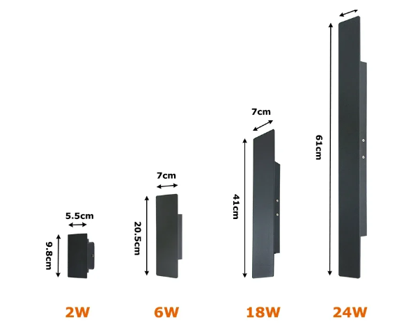 LED Buitenlamp Waterdicht IP65 voor Wand