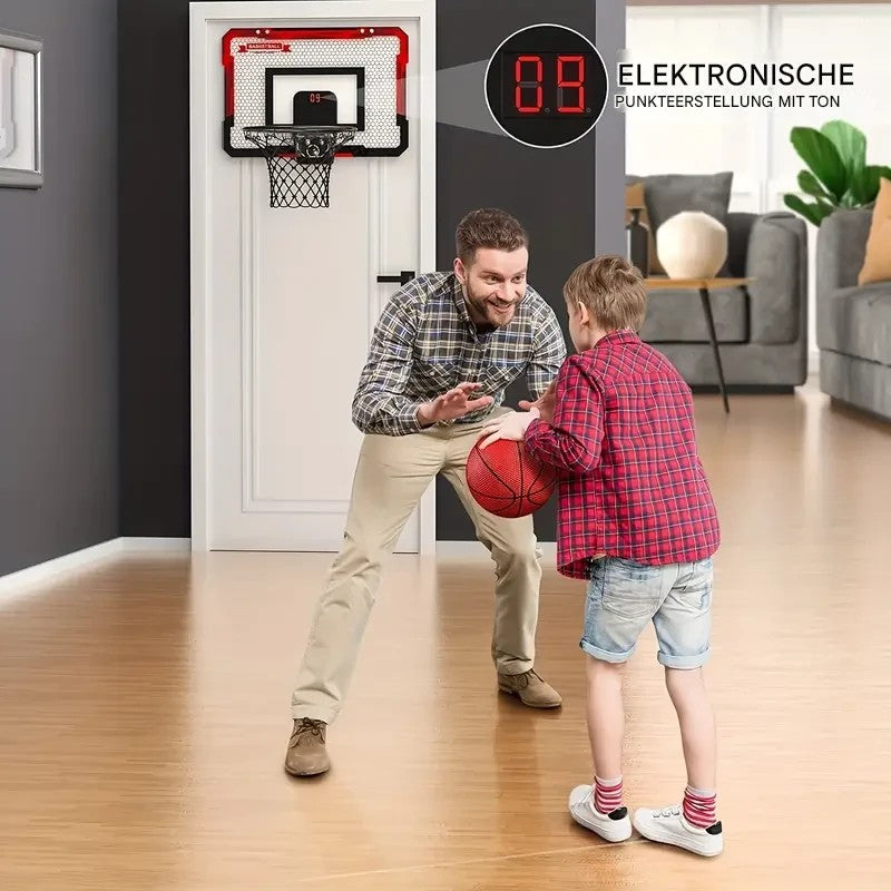 Basketbalring met Scorebord Elektronisch voor Binnen
