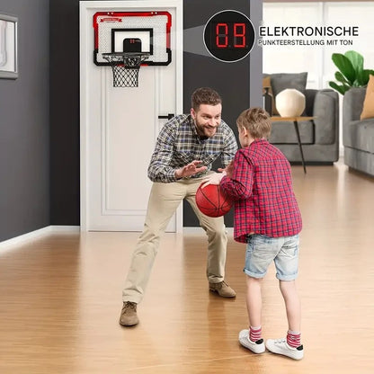 Basketbalring met Scorebord Elektronisch voor Binnen