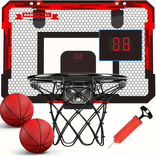 Basketbalring met Scorebord Elektronisch voor Binnen - Velinix