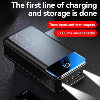 Powerbank 30000mAh Snellaad Functie