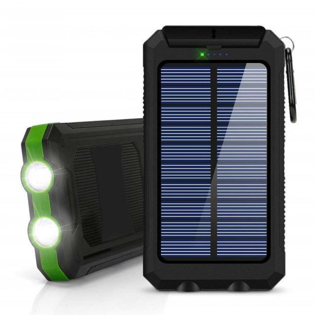 Waterdichte Powerbank 8000mAh met Dubbele USB en LED