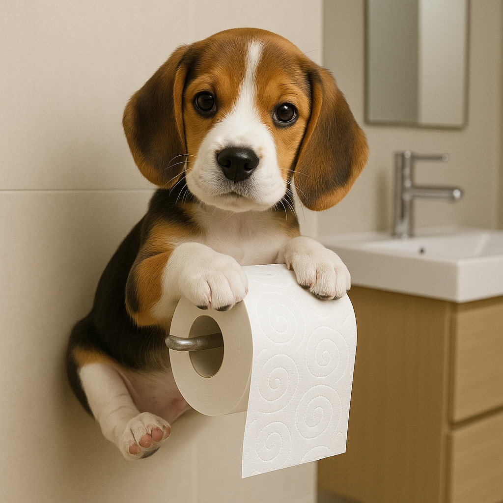 Dierenlijk Toiletrolhouder Charmant Huisdiervriendelijk Accessoire