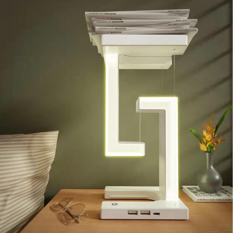 Draadloze Oplaadlamp Geometrisch Design Modern LED