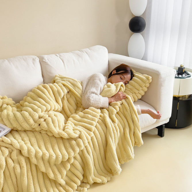 Zachte Fleece Deken voor Warme Winteravonden