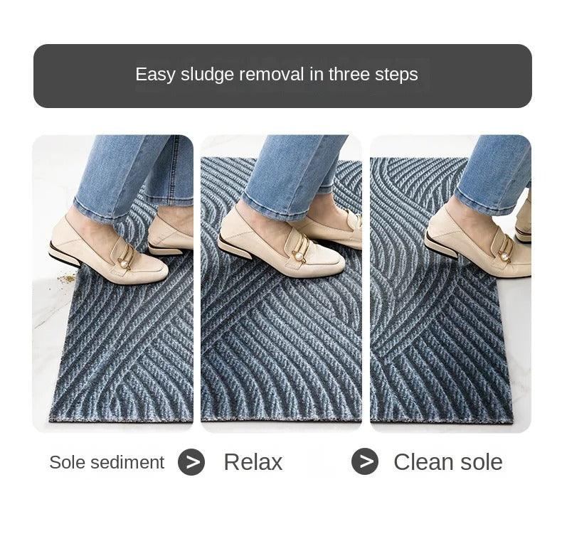 Nordica Deurmat - Moderne PVC Antislip Deurmat voor Zandverwijdering