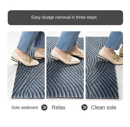 PVC Deurmat Antislip met Zandverwijdering Moderne Nordica Mat